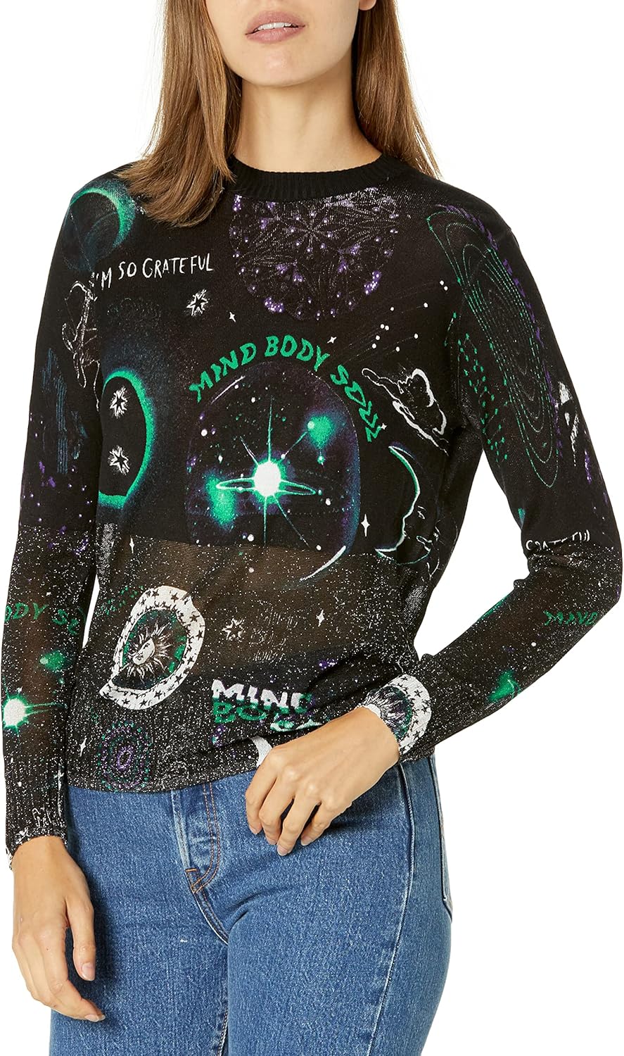 Desigual Jers_Toronto Pull Sweater Femme