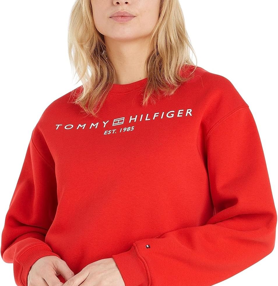 Tommy Hilfiger Femme Sweat Sans Capuche