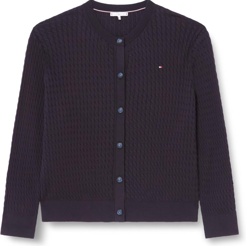 Tommy Hilfiger Cardigan Femme Curve en Coton