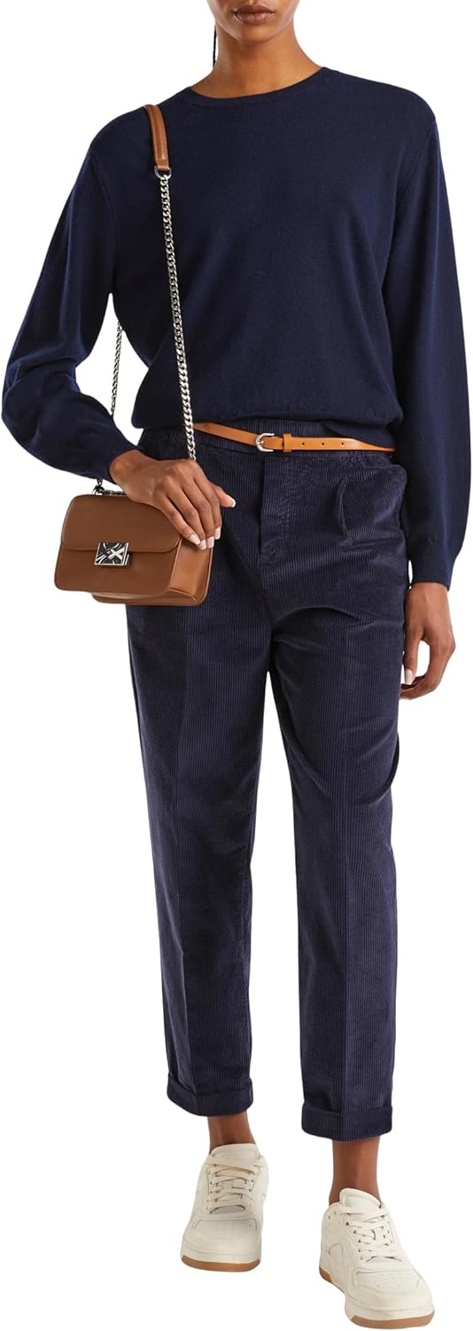 United Colors of Benetton Maillot G/C M/L 1002d10bg Sweater, Bleu, Small Femme